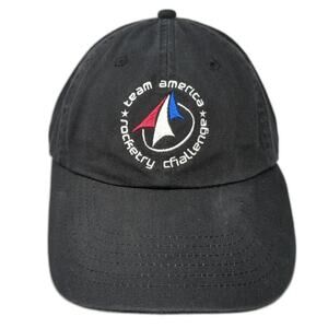 Team America Rocketry Challenge Slideback Hat Black One Size Raytheon